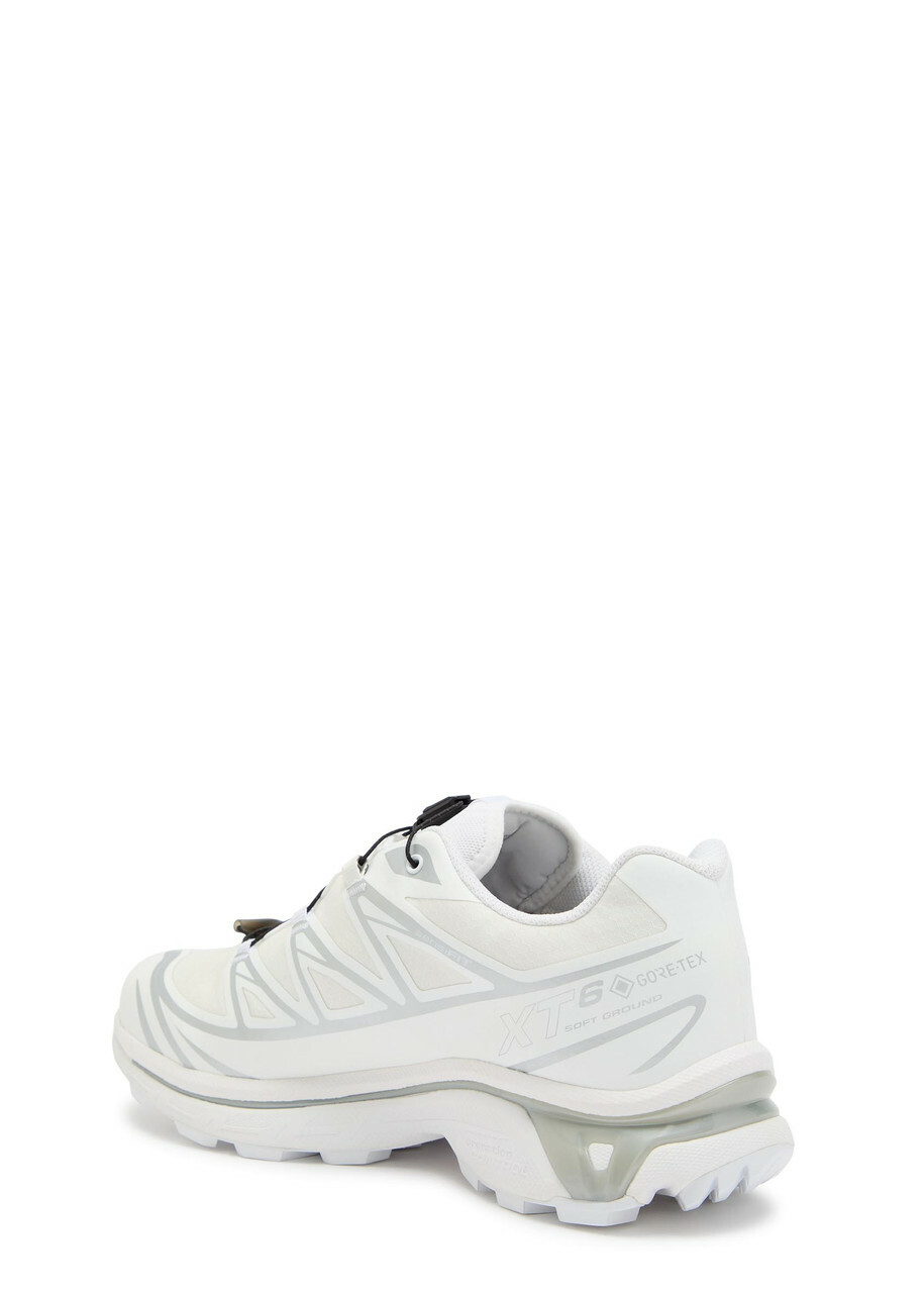 Salomon XT-6 Gtx Panelled Mesh Sneakers White