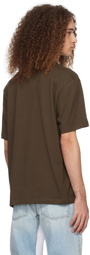 AMIRI Brown MA Bar T-Shirt