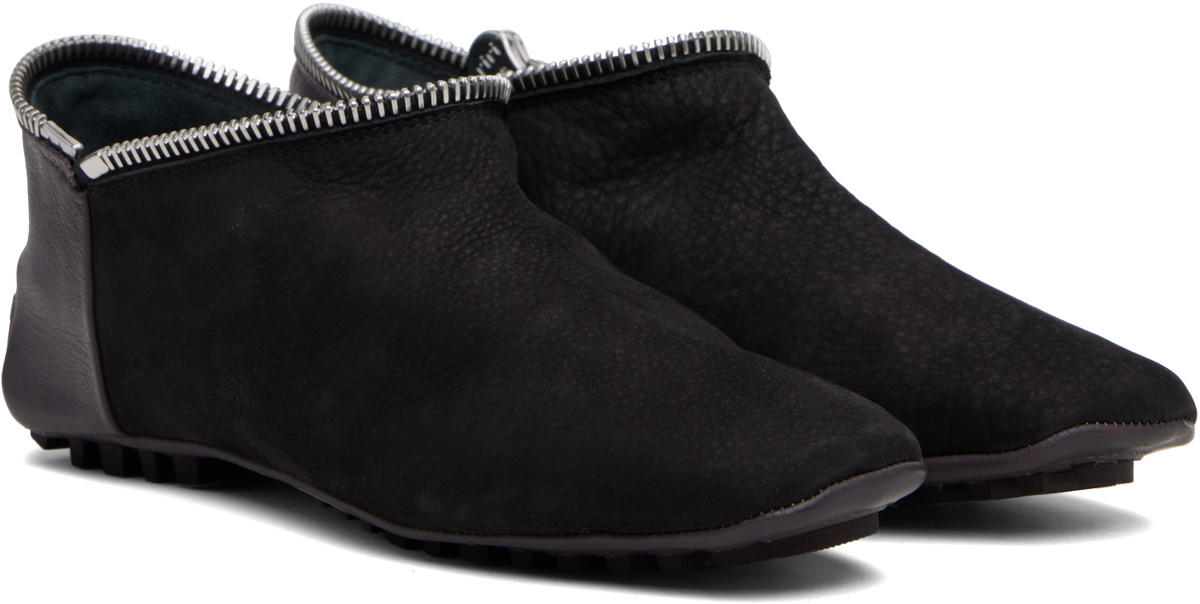 Kiko Kostadinov Black Modular Driving Boots
