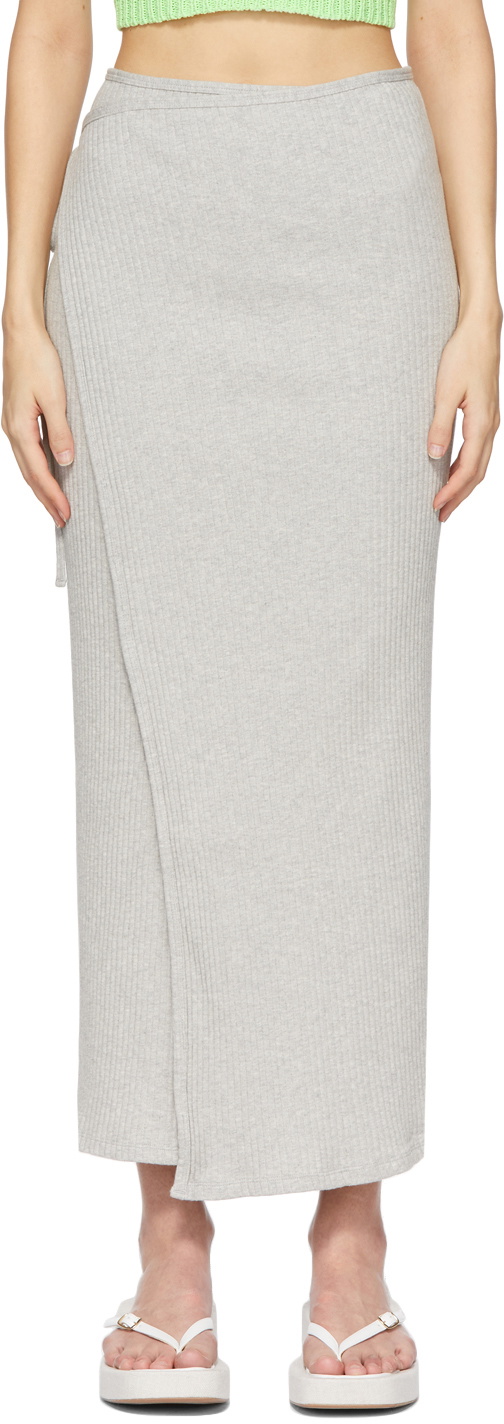 Baserange Grey Brig Skirt Baserange