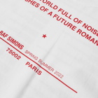 Raf Simons Men's Tour Date T-Shirt in White