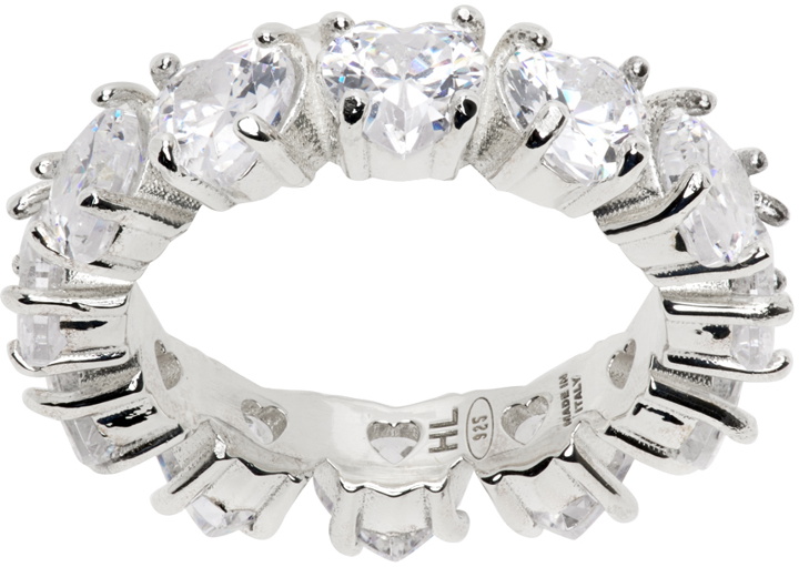 Photo: Hatton Labs Silver Heart Eternity Ring