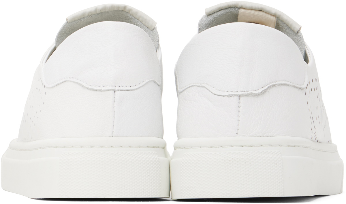 Vivienne Westwood White Low Top Soft Punch Sneakers