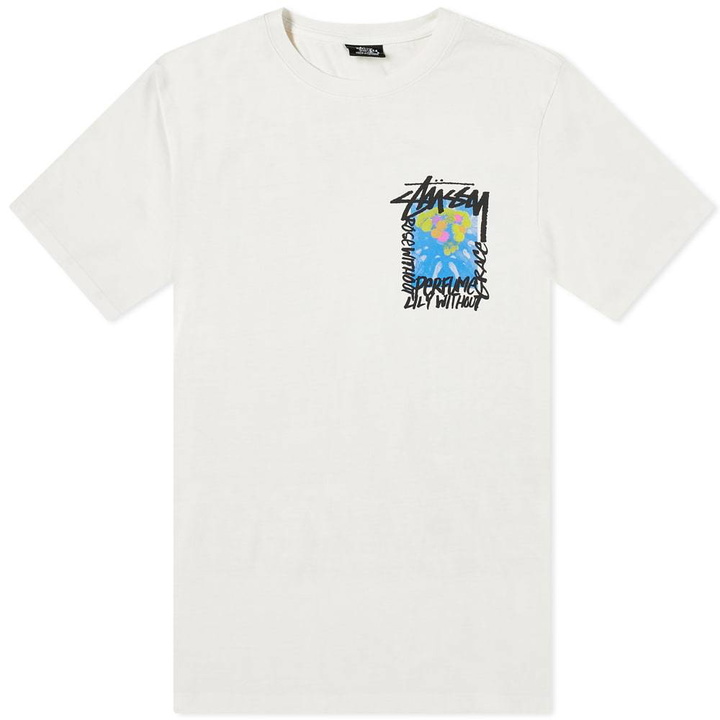 Photo: Stussy Camellias Pigment Dyed Tee