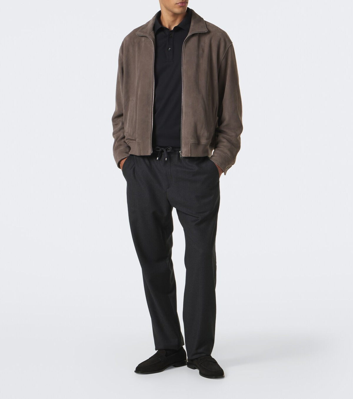 Agnona Virgin wool slim pants