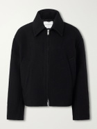Studio Nicholson - Wool and Cashmere-Blend Zip-Up Blouson Jacket - Black