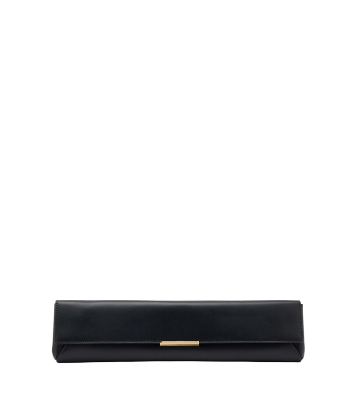 Photo: Balmain Small leather clutch
