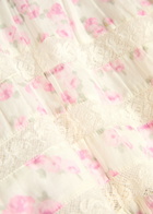 Loveshackfancy Alonna Floral-print Cotton Mini Dress Pink