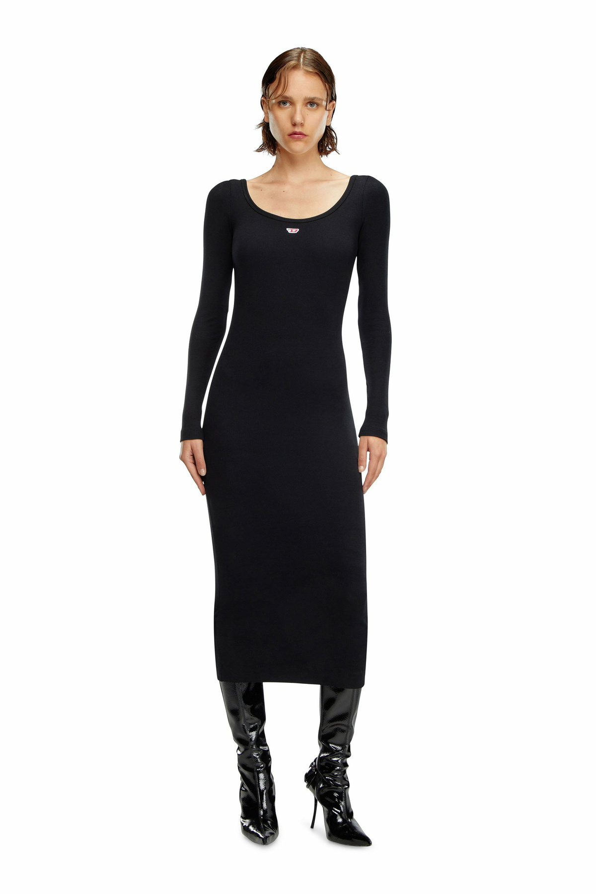 black glam dress Diesel D-Angiel Dress M Black
