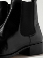 TOM FORD - Alec Patent-Leather Chelsea Boots - Black