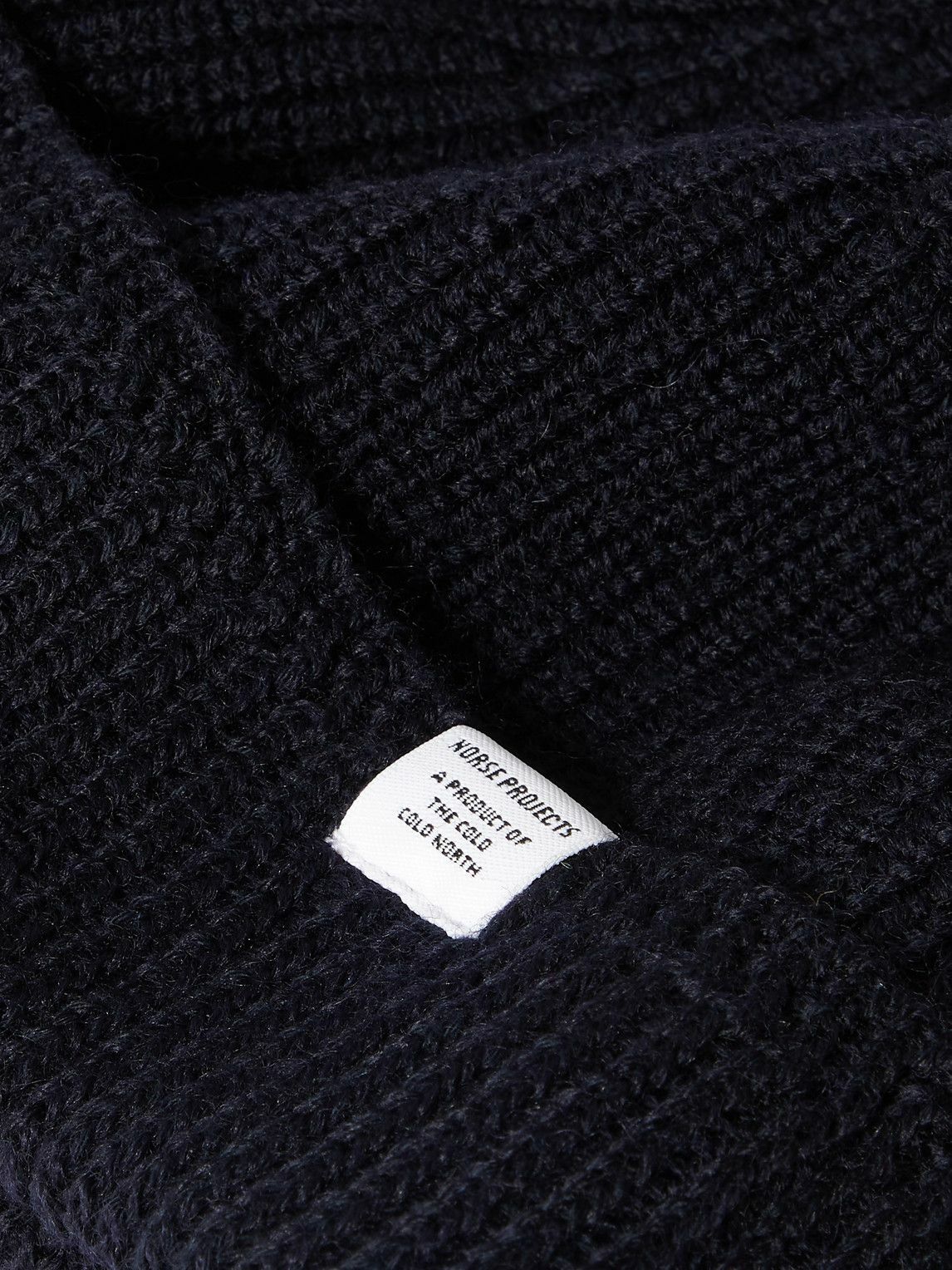 Norse Projects - Ribbed Wool and Cotton-Blend Beanie Norse Projects