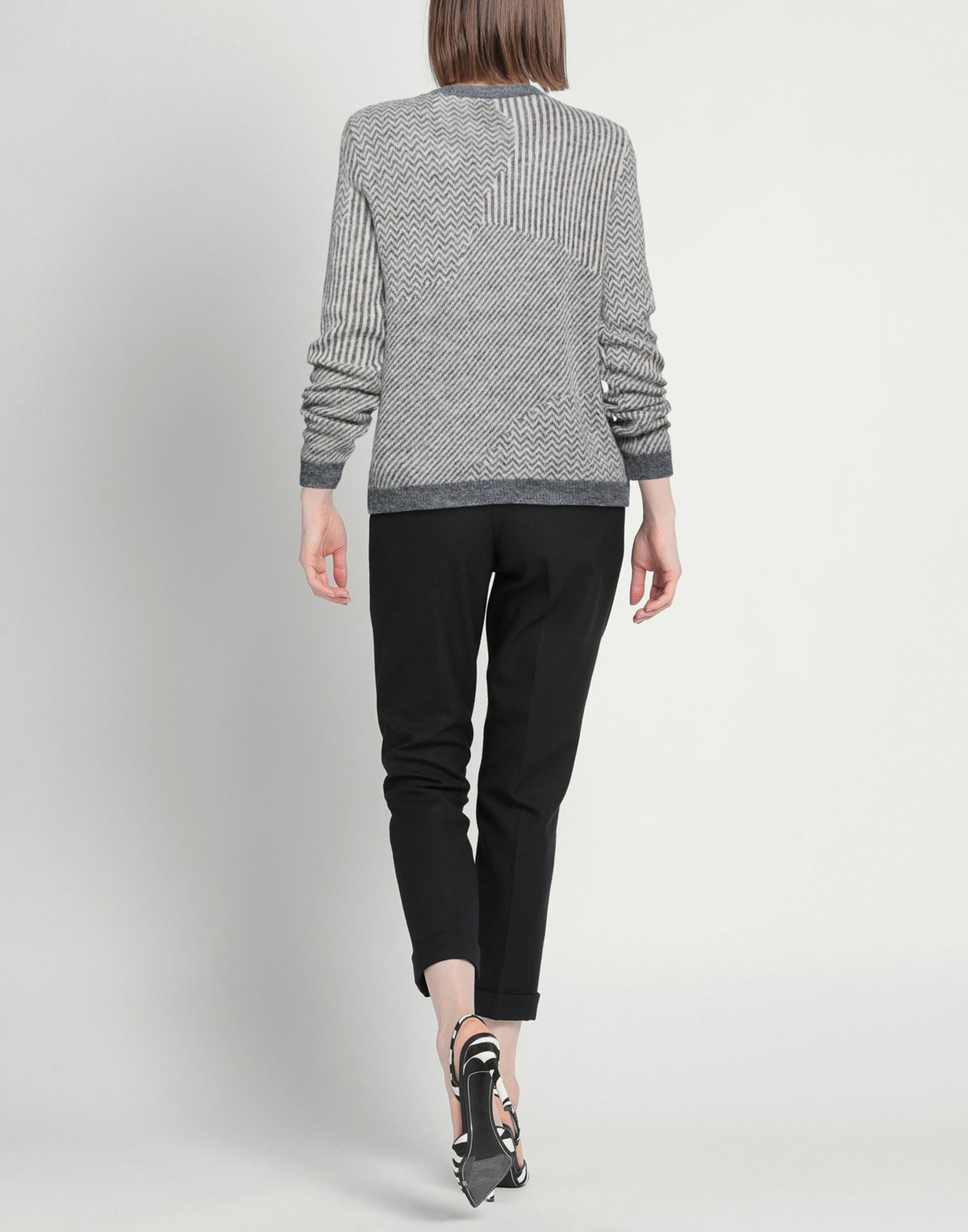 Alessia Santi Womens Sweater in Grey