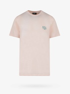 Apc T Shirt Pink   Mens