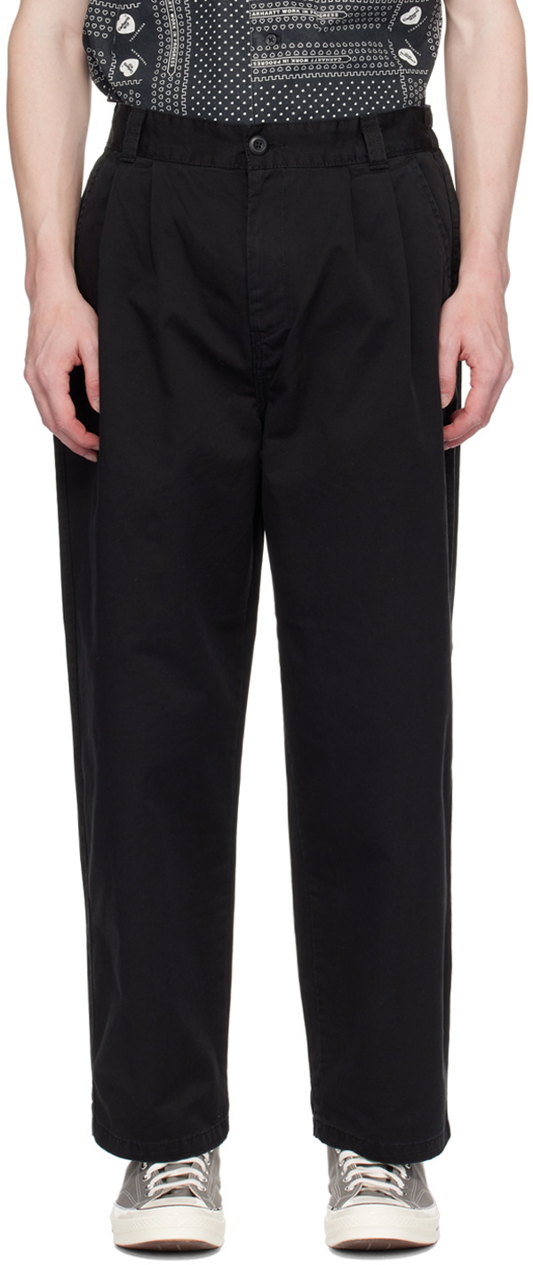 Carhartt Work In Progress Black Marv Trousers Carhartt WIP