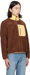 Madhappy Brown Full Zip Jacket