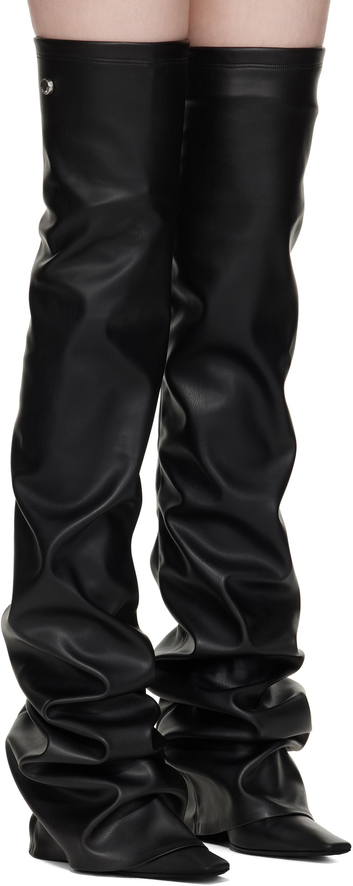 ブーツその他 The Attico Lea Boots THE ATTICO Robin layered leather ankle boots | NET-A-PORTER