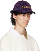 Lanvin Purple & Black Future Edition Curb Cap