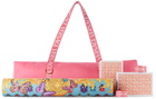 Versace Pink & Blue Butterflies Yoga Set