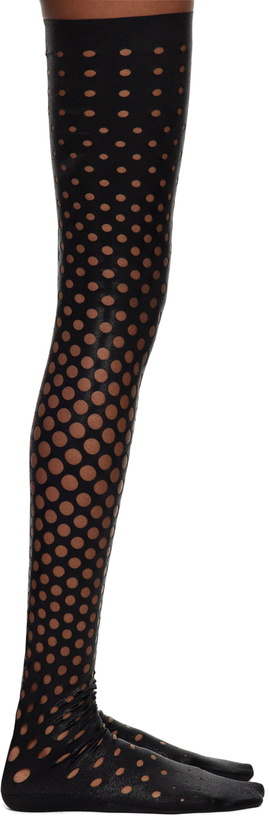 Photo: FAL-ASH Black Perforated Socks