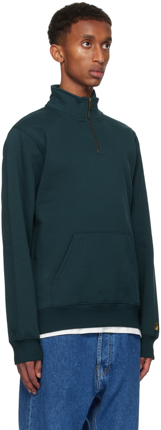 Carhartt wip chase neck zip sweat on sale