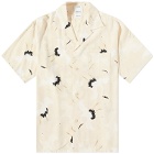 Visvim Men's Vivism Crosby Hikaku Vacation Shirt in Ivory