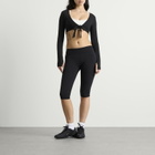 TALA Women's Tie Reversible Long Sleeve Top in Shadow Black