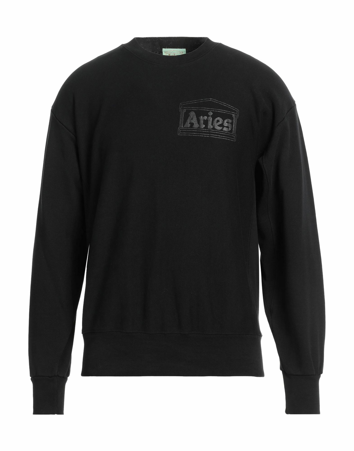 Aries Mens Sweatshirt in Black