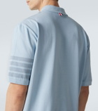 Thom Browne 4-Bar cotton jersey polo shirt