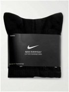 Nike Training - Six-Pack Everyday Cushioned Dri-FIT Socks - Black
