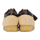 Clarks Originals Beige Raffia Wallabee Lace-Ups