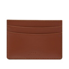 A.P.C. André Card Holder in Noisette