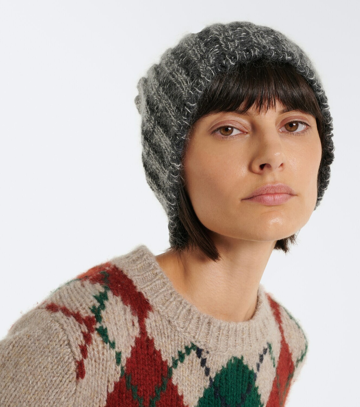 Khaite Lake cashmere, mohair, and silk beanie