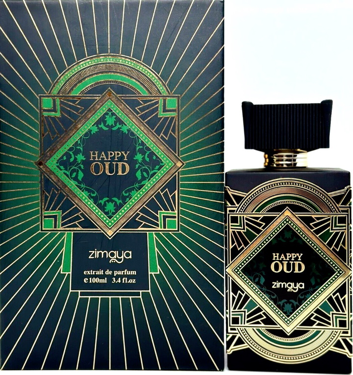 Photo: Zimaya Unisex Happy Oud Extrait de Parfum Spray 3.4 oz Fragrances 6290171072218