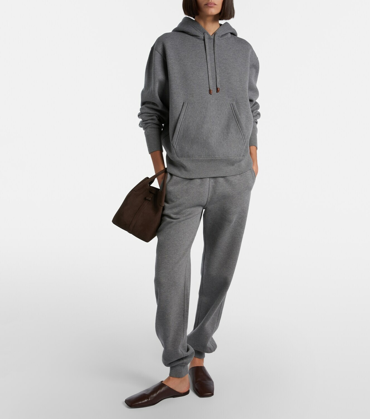 Loro Piana Banyan cotton and cashmere hoodie