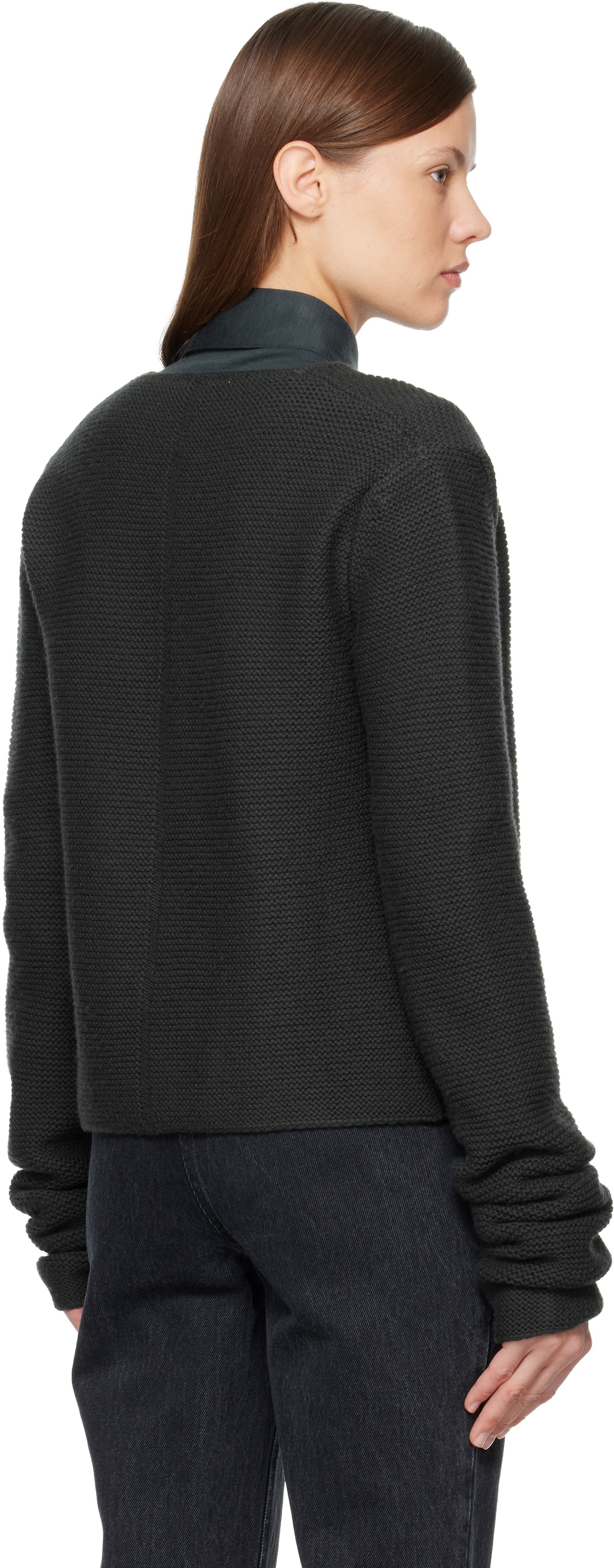 Rier Black Tyrolean Cardigan