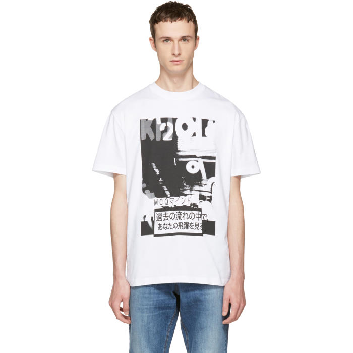 Photo: McQ Alexander McQueen White Katsumi T-Shirt