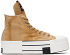 Rick Owens DRKSHDW Orange Converse Edition DBL Drkstar Sneakers