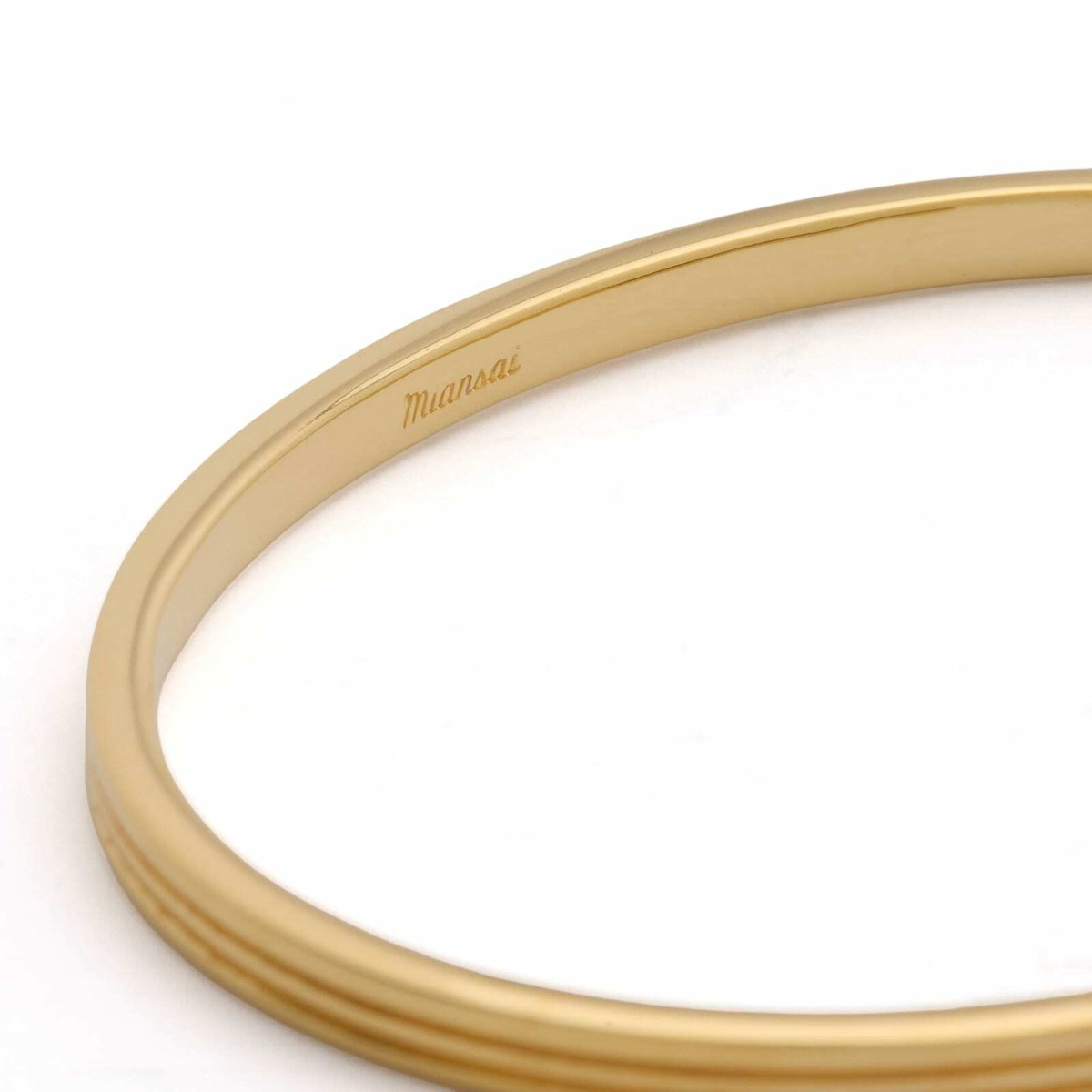 Miansai Men's Stag Cuff Bracelet in Gold