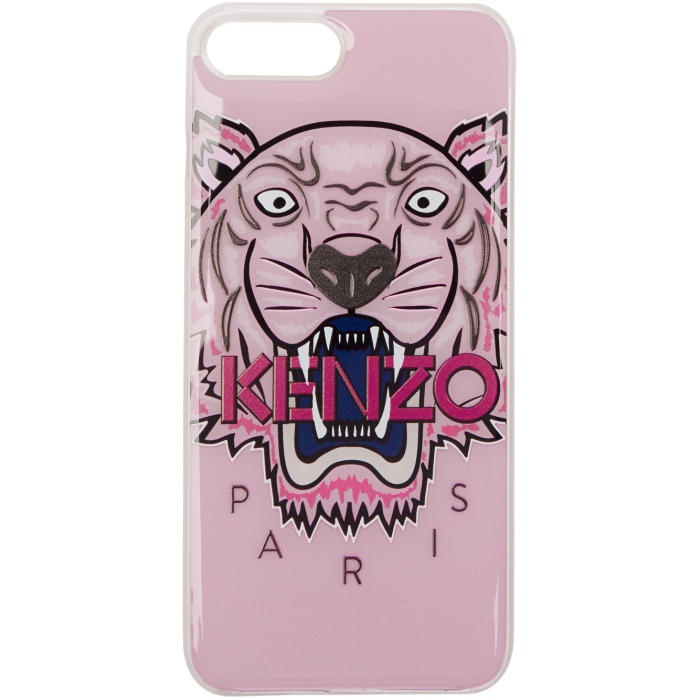 Photo: Kenzo Pink 3D Tiger iPhone 7 Plus Case