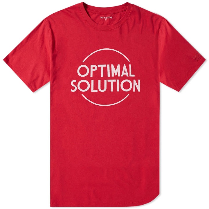 Photo: Nonnative Optimal Solution Tee Red