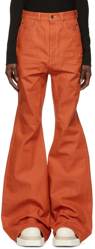 Photo: Rick Owens Orange Bolan Jeans