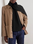 Anderson & Sheppard - Ribbed Cashmere Scarf