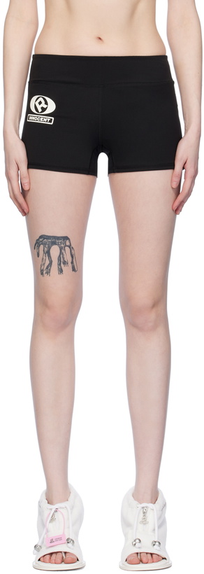 Photo: Raga Malak Black Hamra Shorts