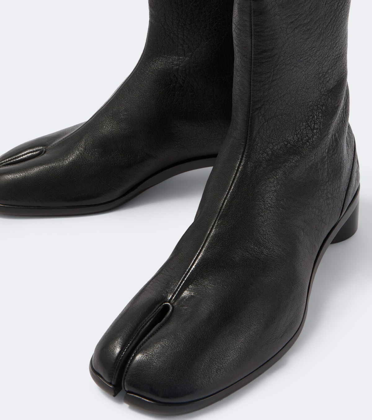 Maison Margiela Tabi leather ankle boots