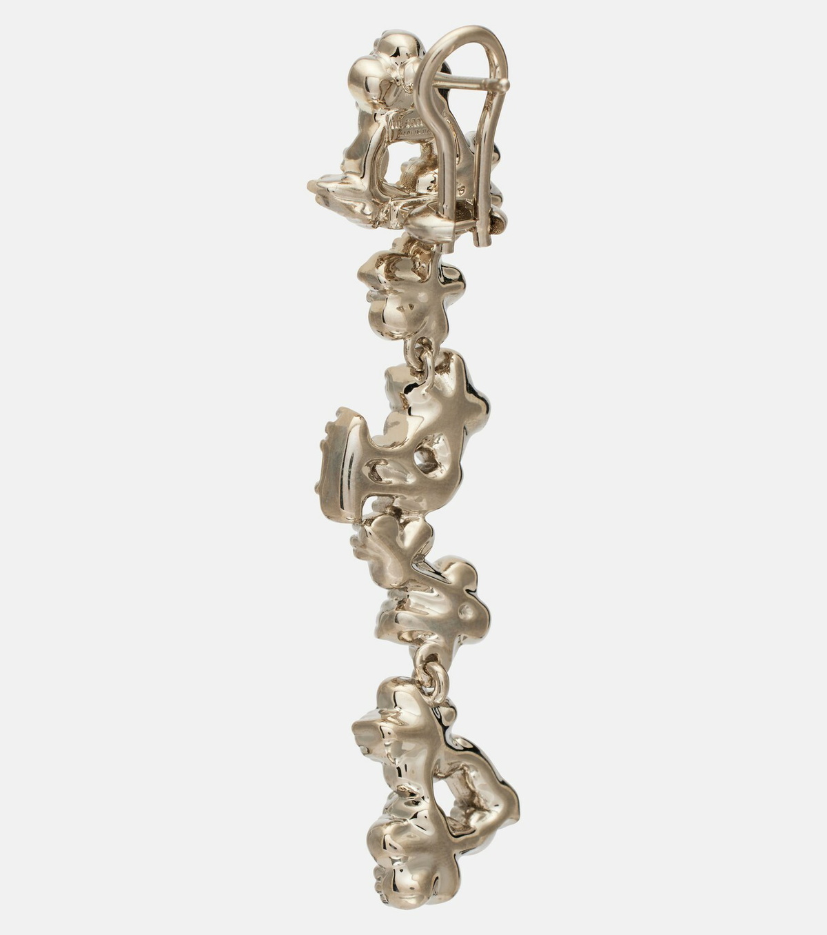 Jil Sander Crystal-embellished drop earrings