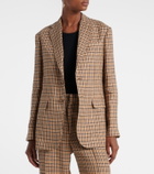 Polo Ralph Lauren Plaid linen blazer