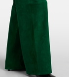 Stouls Mytheo suede wide-leg pants