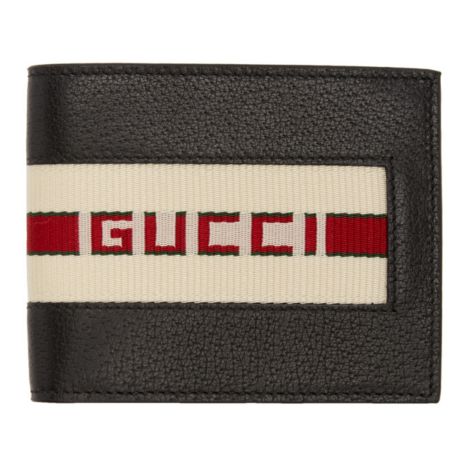 Photo: Gucci Black Logo Band Wallet