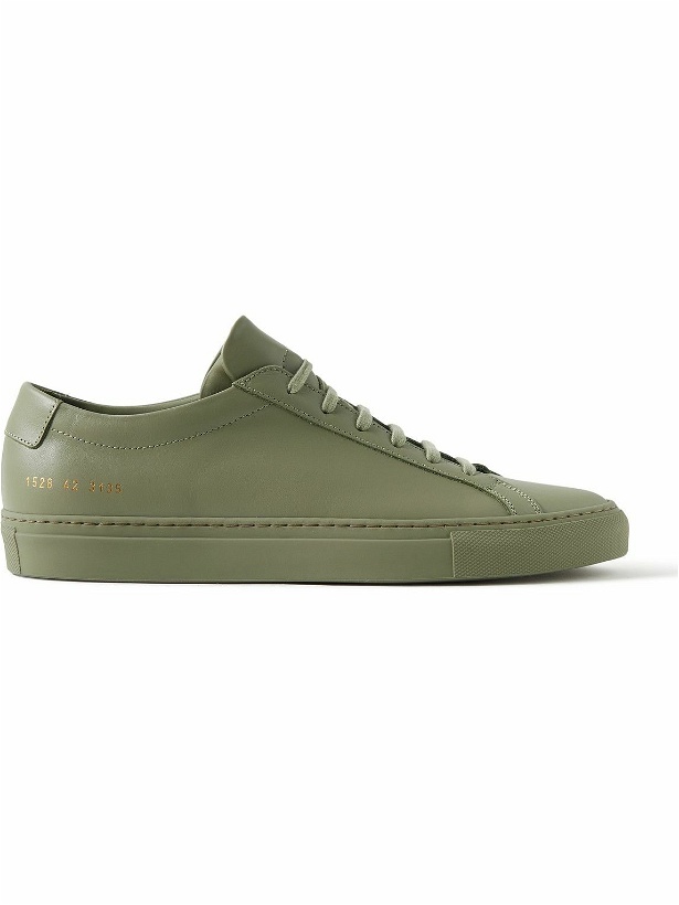 Photo: Common Projects - Original Achilles Leather Sneakers - Green