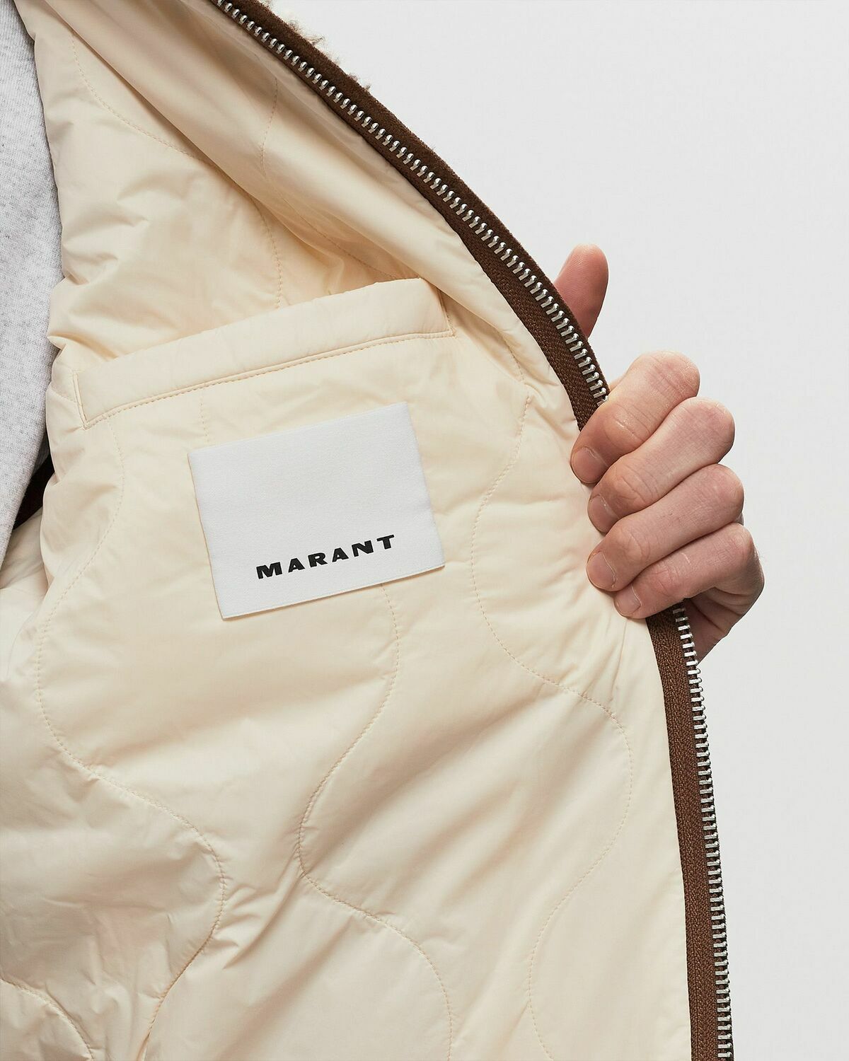 Marant Max Vest Beige Vests